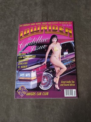 Vintage LOWRIDER Magazine October 1995 Vol 17 #10 The Cadillac Issue 