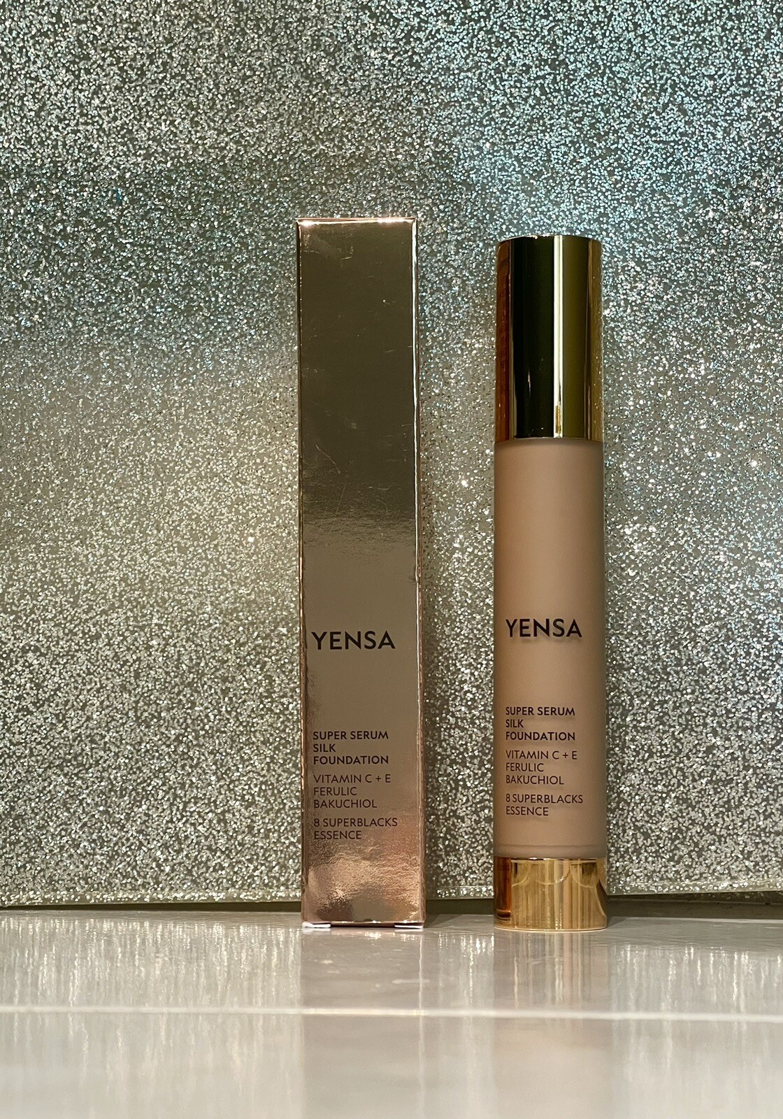 yensa silk serum foundation
