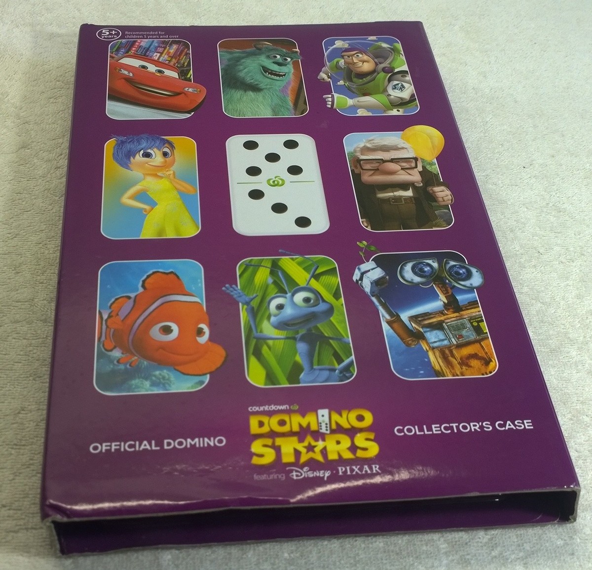 New Zealand Countdown Disney Pixar Domino Stars Collectors set of 50 in Case