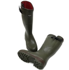 Aigle Parcours Iso 2 - Kaki - Neoprene Lined Wellington Welly Boots Wellies