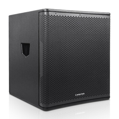 Sound Town 18'' 1600W Powered PA Subwoofer w/ Class-D, LPF, DSP (OBERON-18SPW)