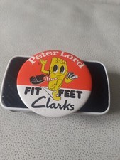 Peter Lord  Clarks Shoes Vintage Badge 