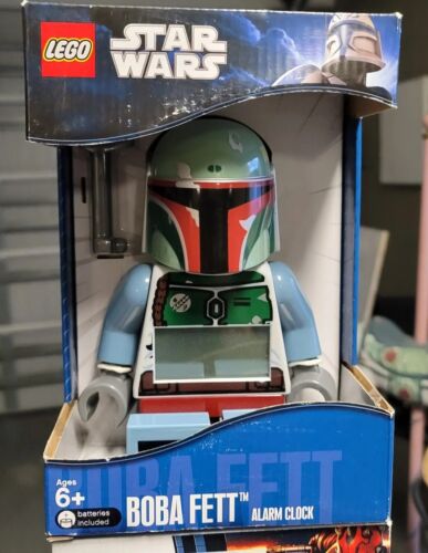 Lego Boba Fett Mandalorian alarm clock new in box
