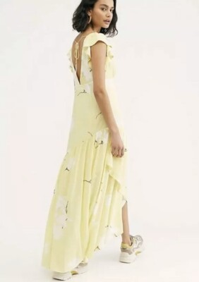 fitted lace wedding dress Catalina Maxi Dress by Free People