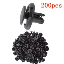 200pcs Fender Splash Shield Push Type Retainer Clips Fasteners for Acura Honda