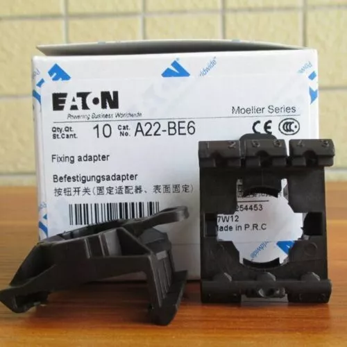 New For EATON MOELLER Fixing Adapter A22-BE6 ！ QTY 10 Per Lot !