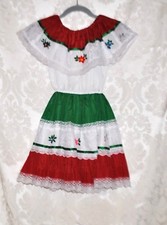 MIQUEL MEXICAN Girl's Dress Costume - Size 4