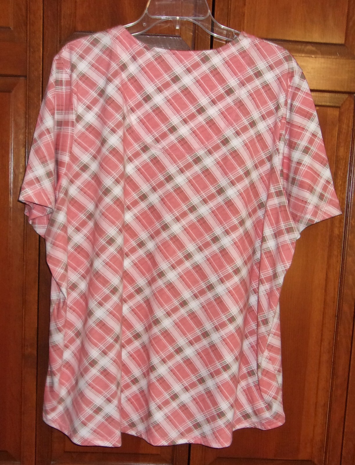 ESSENTIALS Womens  Button-down Knit Baseball Styl… - image 5