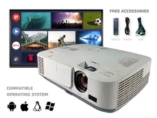 3000 ANSI 3LCD Budget Projector for Classroom or Boardroom Weekly Usage Warranty