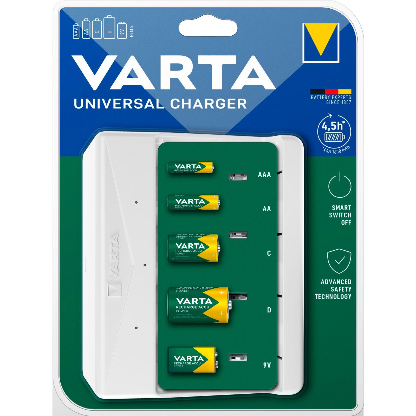 Thumbnail - Varta Universal Charger 57658 101 401 Ladegerät
