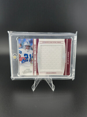 2006 Absolute Playoff Memorabilia Julius Jones Game Worn ''Tools of The Trade''/50