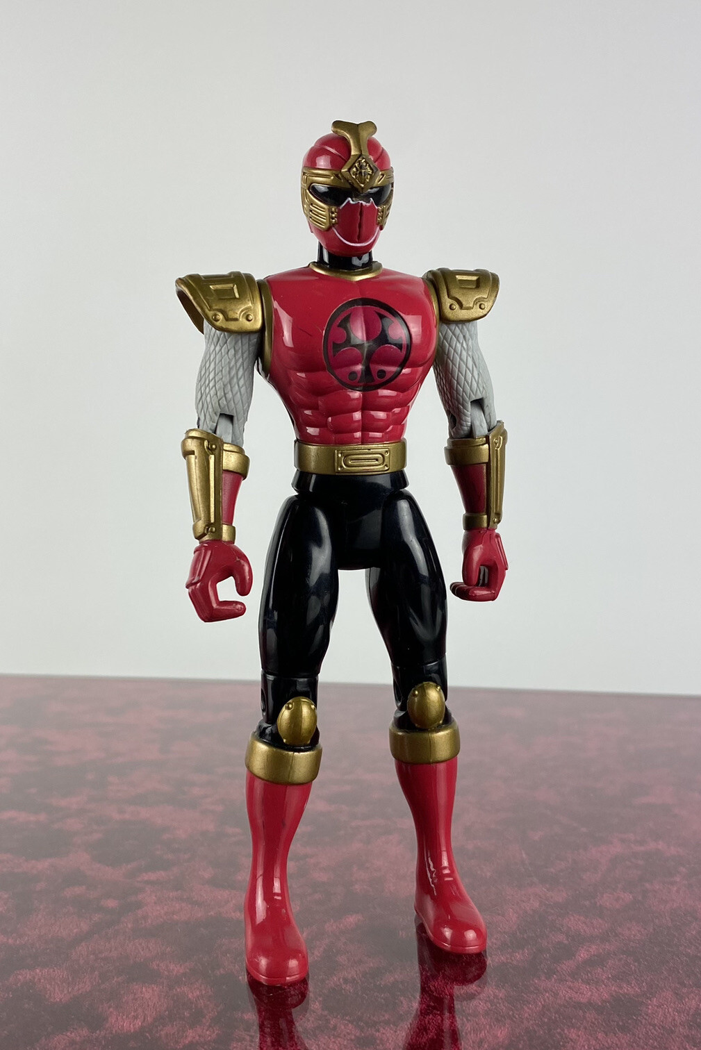 Power Rangers Crimson Thunder Ninja - Light up Flash Power Ranger ...