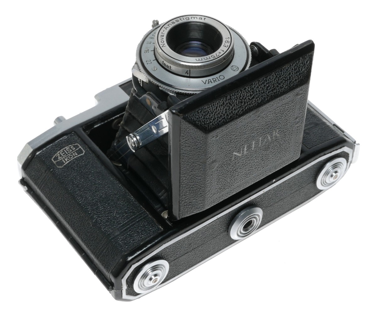 Zeiss Ikon Nettar II 517/16 6x6 Folding Camera Novar 1:6.3/7.5cm
