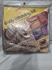 Yarn Kits Easy Weaving Kit Shoulder Bag Pillow No 770 Made USA Loom, Needle 1977