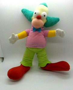 krusty the clown plush