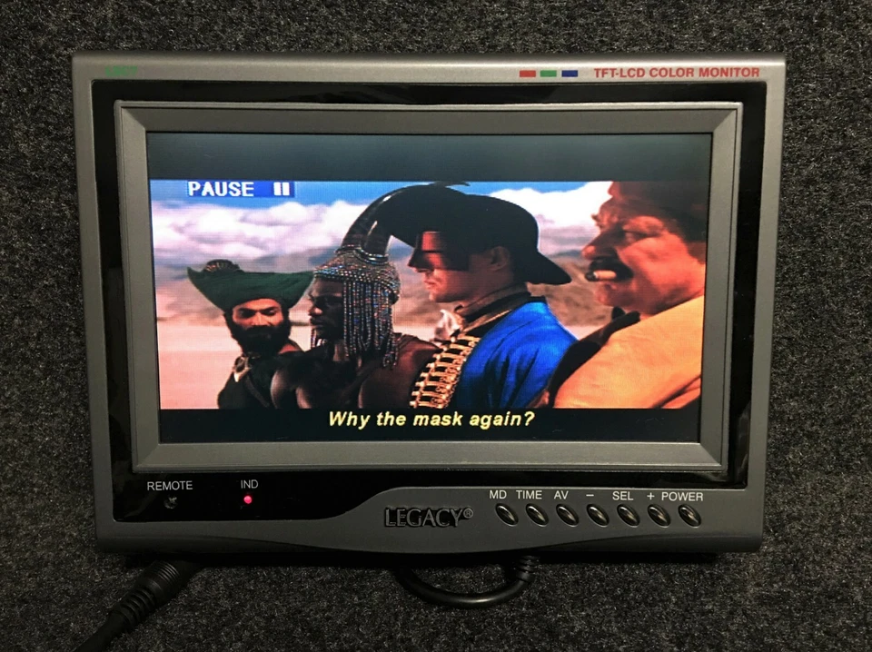 LEGACY LSC7 7" TFT-LCD MOBILE VIDEO MONITOR PIX:1048(H)x234(V) ACTIVE MATRIX - Image 4 of 4