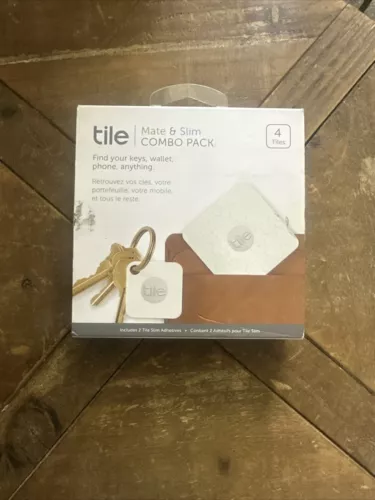 Tile Mate and Tile Slim Combo - 2 Pack (1 x Mate, 1 x Slim) Bluetooth