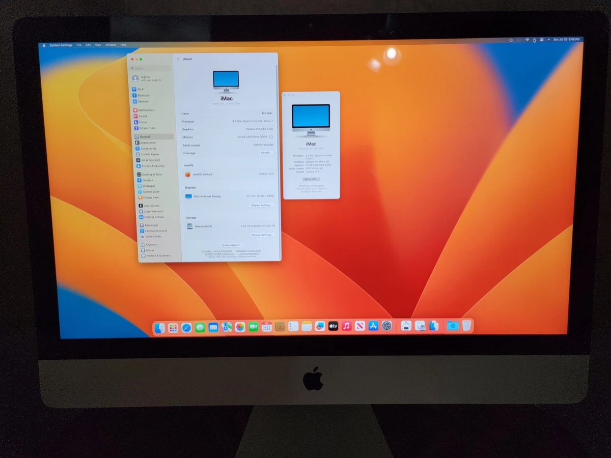 Imac 27 outlet radeon pro 580