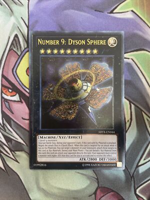 ABYR-DE044 Nummer 9: Dyson Sphere Ultimate Rare Unlimited Edition NM Yugioh