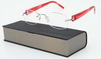 LINDBERG Brille 2182 135 Col. K72 Rimless Spirit Titanium Denmark + Case