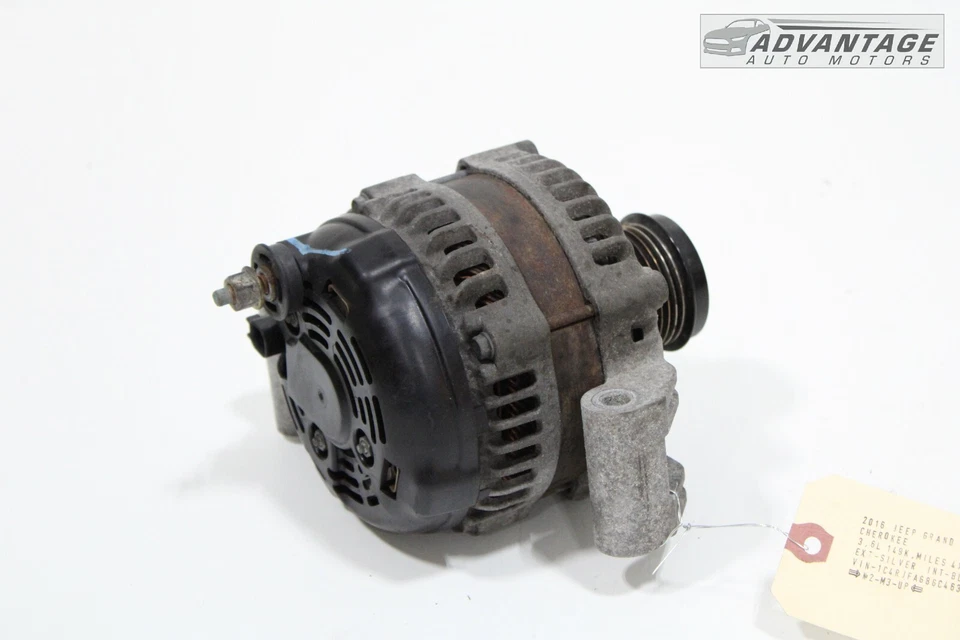 Jeep Grand Cherokee 2011-2021 motor 3,6 L alternador generador Denso OEM Foto 2 de 4