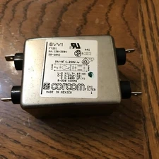 Corcom 6VV1 F7251 6A 120/250 VAC  50-60 HZ EMI Line Filter - Free Same Day Ship