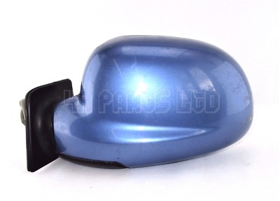 Daewoo Tacuma KLAU U100 (00-05) Left Side Electric Heated Door Mirror Blue