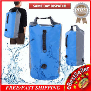 NEW 60L Waterproof Dry Bag Canoe Kayak Boating Camping Swimming Floating Sack