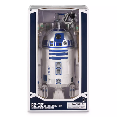 Disney R2-D2 Remote Control Interactive Droid with Serving Tray