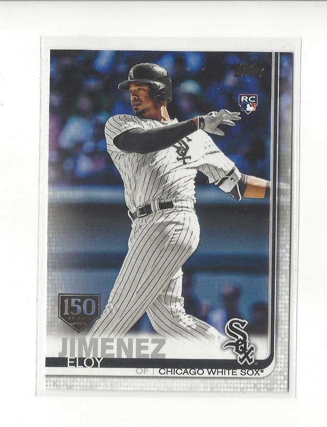 2019 Topps 150th Anniversary #670 Eloy Jimenez RC Rookie White Sox
