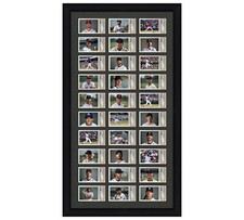 PSA Graded Card Frame Display Holds (30) Slabs Baseball UV Protection (optional)