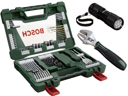 Set Bosch 83 Pezzi per Forare e Avvitare - Valigetta Regalo Ideale