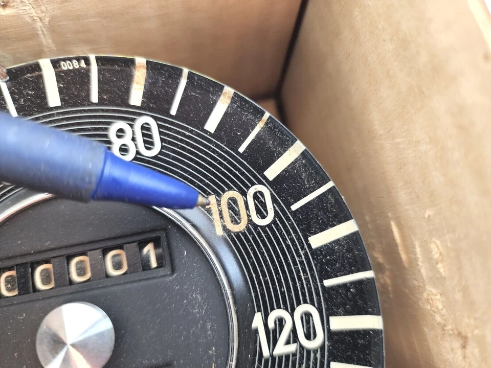 NOS Genuine Mercedes Speedometer Assembly W108 W109 280S 140MPH 1085425501 Foto 3 de 4