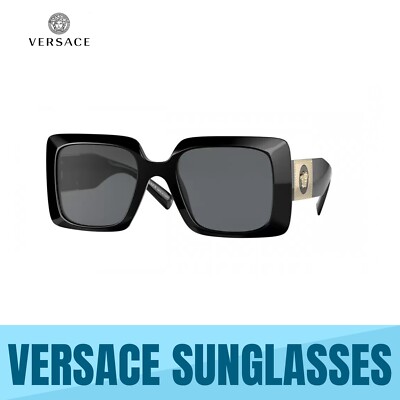 VERSACE VE4405 GB1/87 BLACK - DARK GREY LENS WOMEN'S