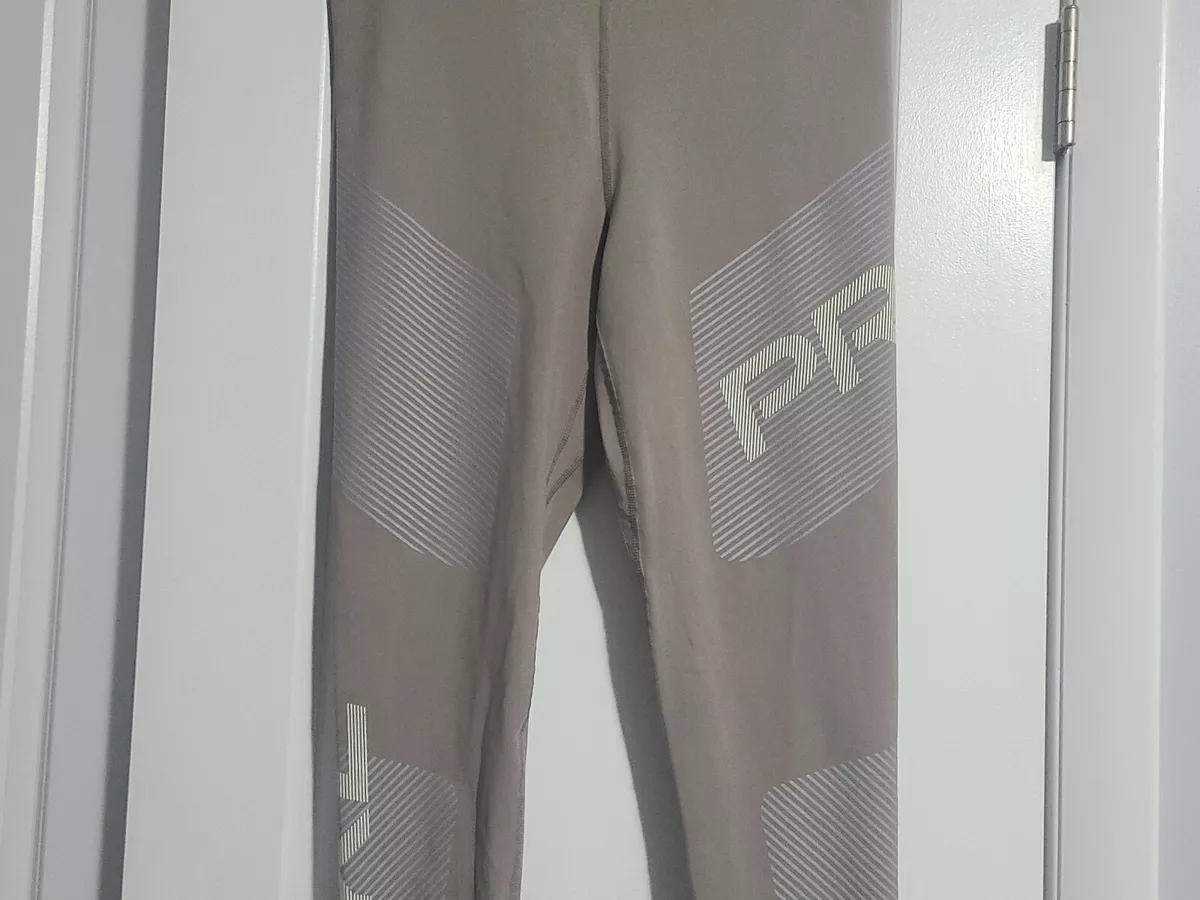 NWOT Womens Nike Pro Dri-Fit High Waisted Size L LEGGINGS BROWN TAN DD6332  087