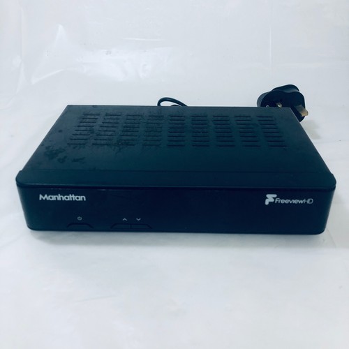 Manhattan Plaza HD-T2 Freeview HD Set Top Box (ohne Fernbedienung)