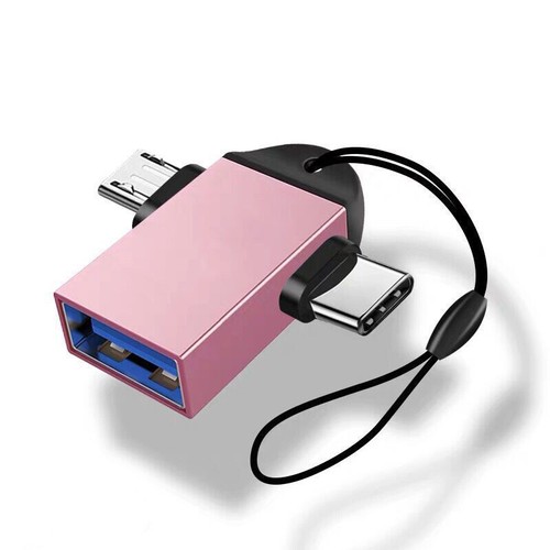 Connector OTG USB 3.0 Female To Micro/USB C Male Converter Adapter - ╮ D - Picture 8 of 16