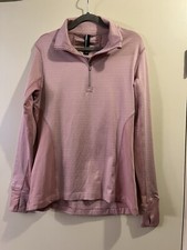 Mondetta Women's Pullover Pink Lightweight Sweatshirt - Size L
