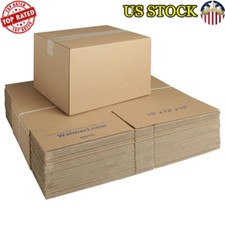 Recycled Shipping Boxes 15x12x10 inches 30 Count Easy Assembly Eco-Friendly New