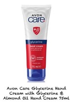 Avon Care Glycerine Hand Cream with Glycerine Almond Oil Hand Cream 75ml