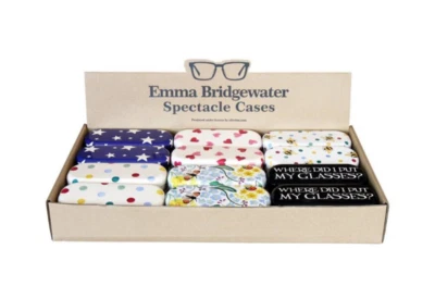 Emma Bridgewater Glasses Case - Quality Tin Case with a Soft Felt Lining