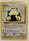 SNORLAX 30/130 RARE Non-Holo LP Base Set 2 Pokémon TCG