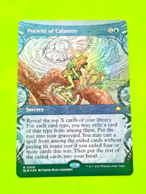 MTG Bloomburrow - Portent of Calamity - Foil Showcase | eBay