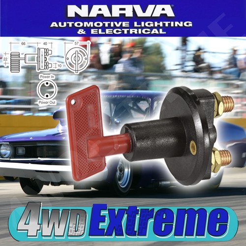Narva Battery Master Kill Switch Isolator Cut Off 100 Amp Car Dual