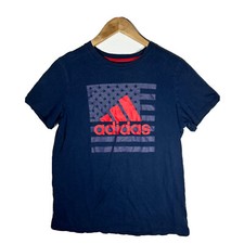 Adidas Youth 14-16 Go-To Performance Tee Shirt LARGE Activewear Short Sleeve
