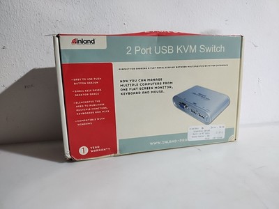 2 Port Ps/2 KVM Switch Inland
