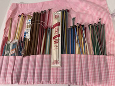MIXED LOT VTG KNITTING NEEDLES  MISC SUPPLIES BATES BOYE  MORE Over 100 Pieces
