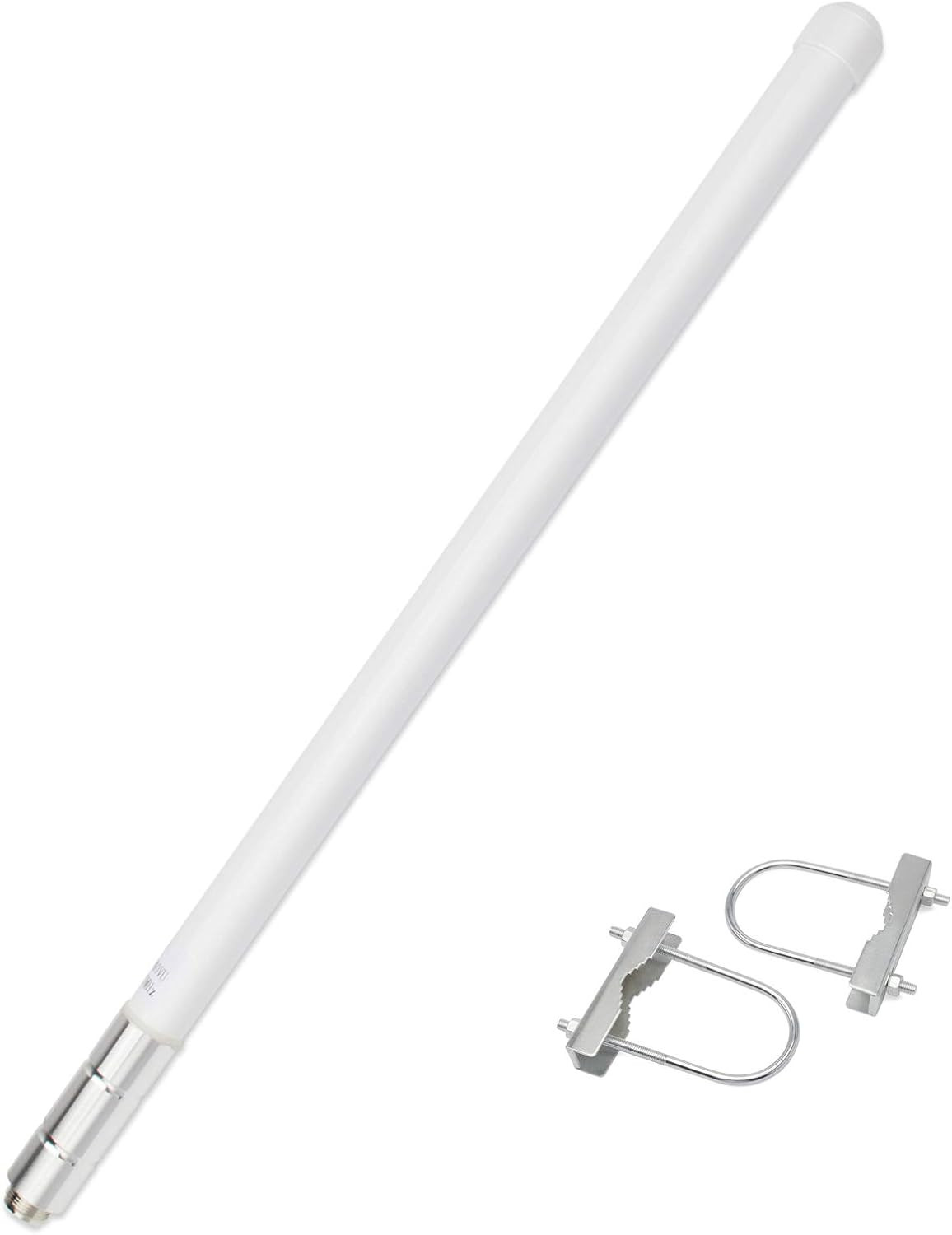 UHF Fiberglass Mobile Radio Antenna, 400-470Mhz GMRS Base Antenna, 17 Inches SO2. Available Now for $36.02