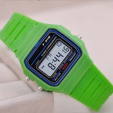 Montre ??lectronique ??l??gante avec fonction lumineuse pour accessoires de mode