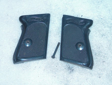 WALTHER PPK .380ACP ORIGINAL PLASTIC GRIPS AND SCREW GERMANY.